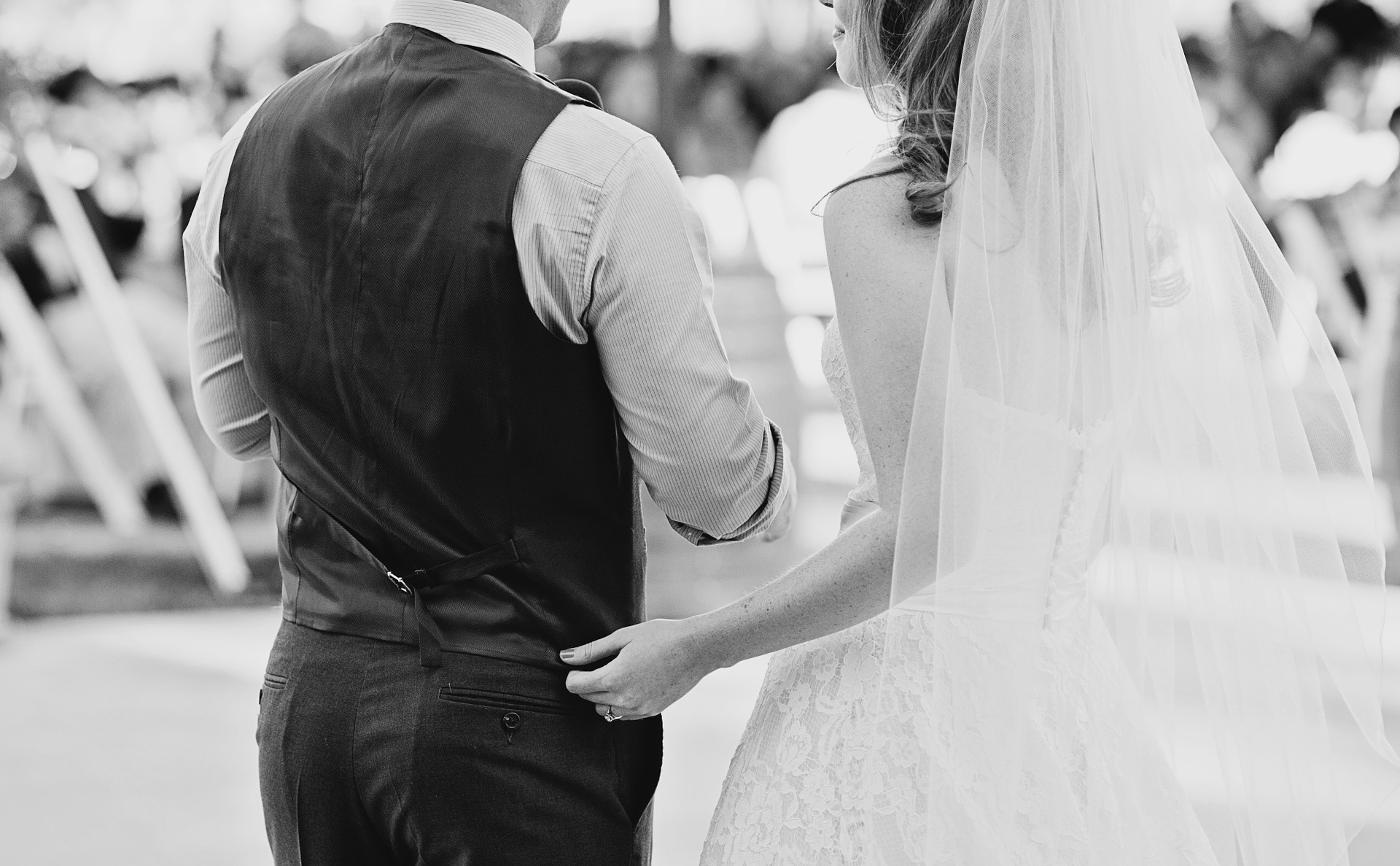 wedding-bride and groom